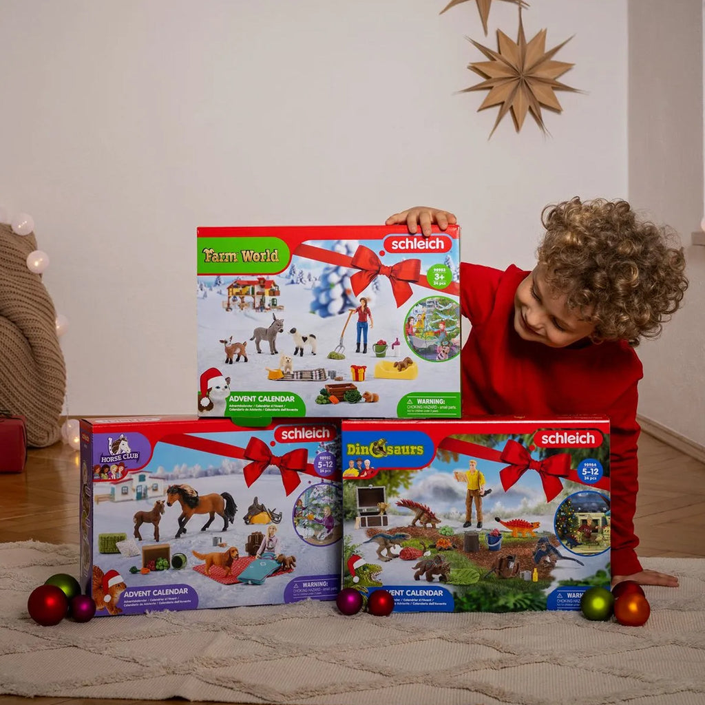Schleich Dinosaur Advent Calendar Animal Kingdoms Toy Store