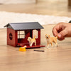 Schleich Dog Kennel with Golden Retrievers