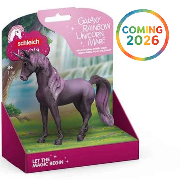 Schleich Galaxy Rainbow Unicorn Mare
