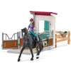 Schleich Horse Box with Lisa & Storm