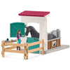 Schleich Horse Box with Lisa & Storm