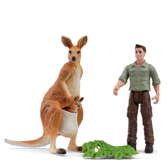 Schleich Kangaroo Tour With The Ranger
