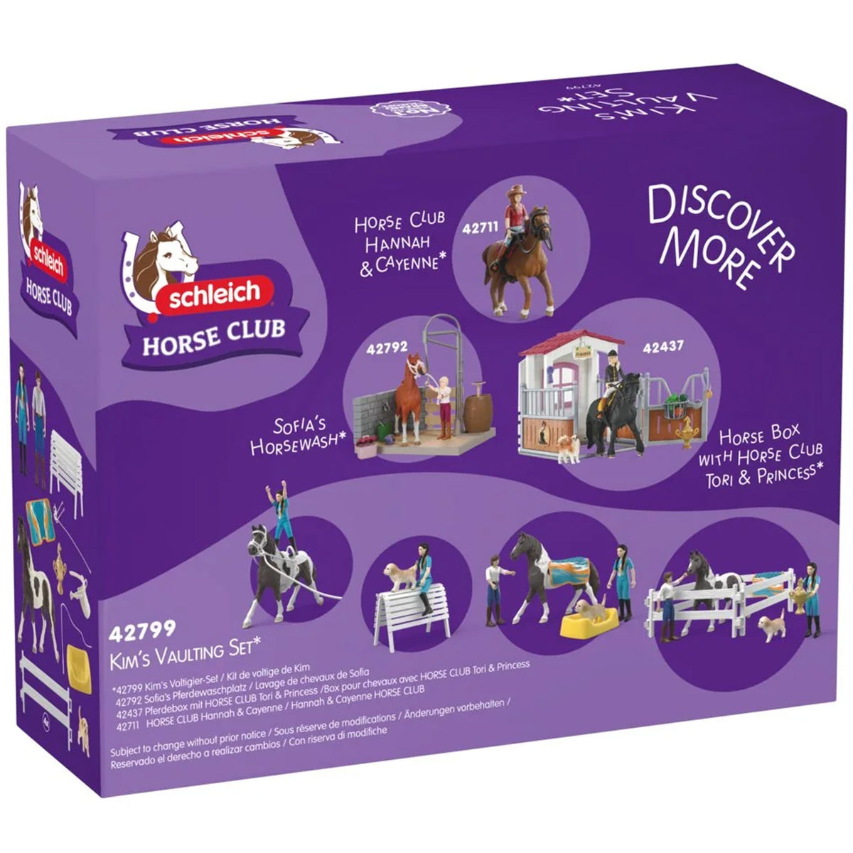 Schleich Kim's Vaulting Set