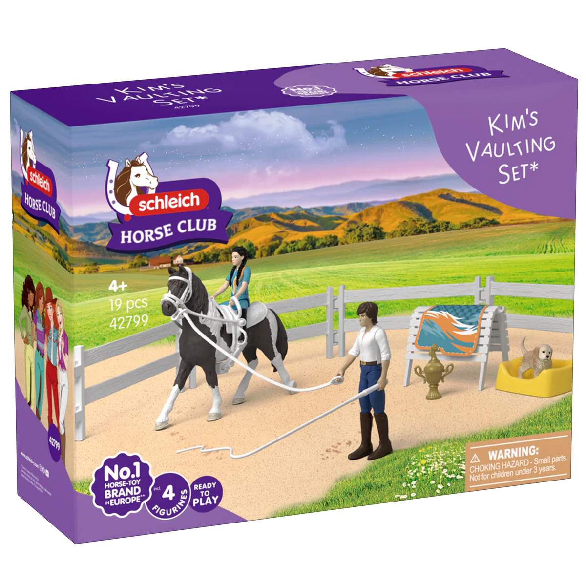 Schleich Kim's Vaulting Set