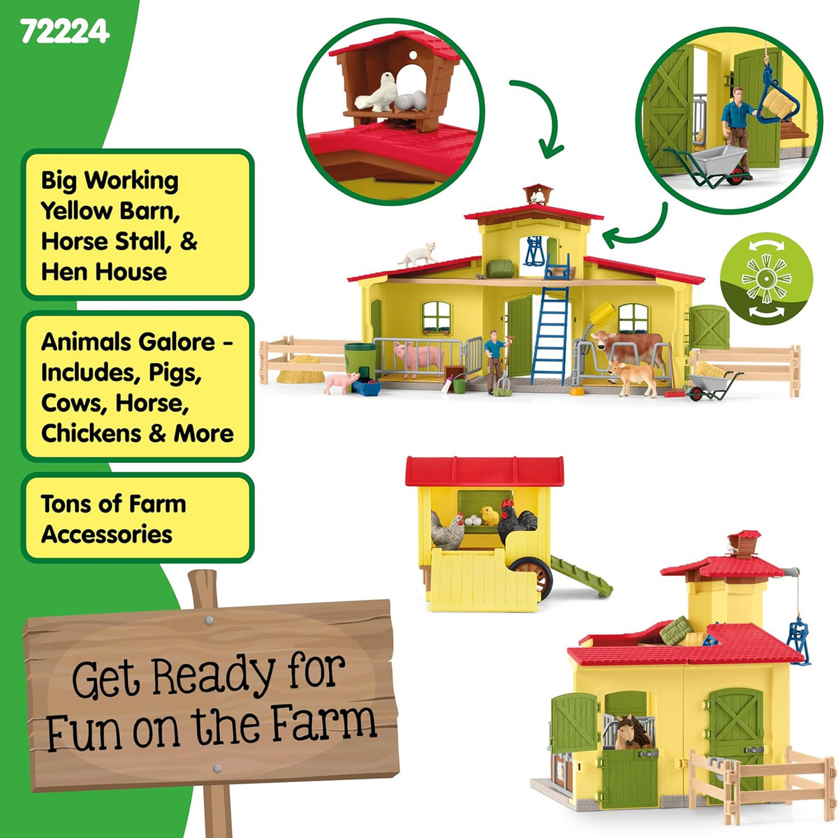 Schleich Large Farm Bundle Set