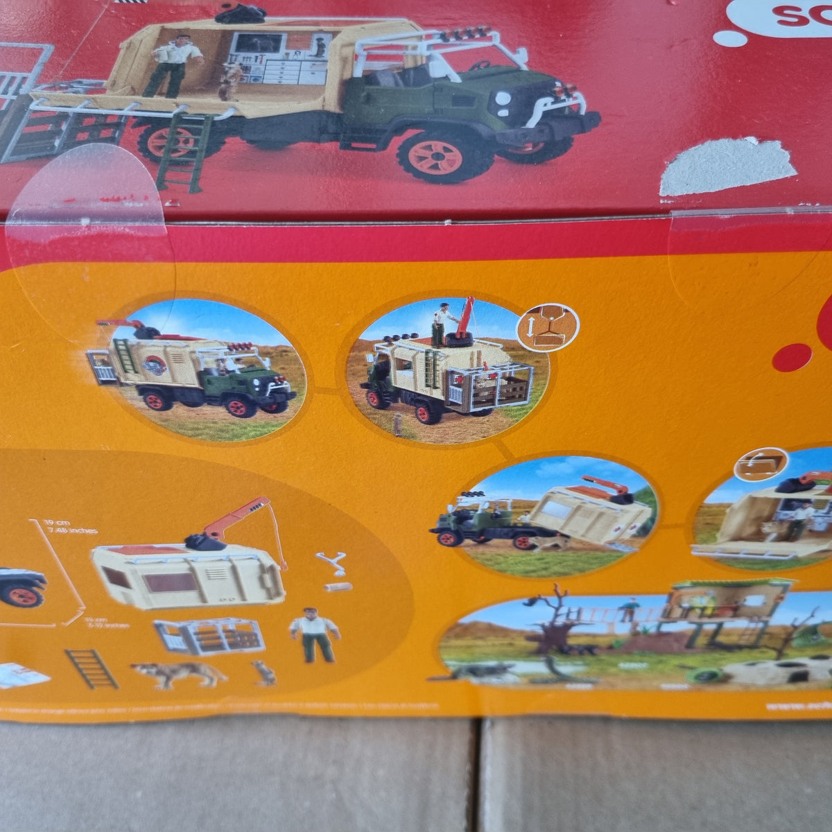 Schleich Large Truck Animal Rescue - Damaged Box