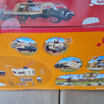 Schleich Large Truck Animal Rescue - Damaged Box