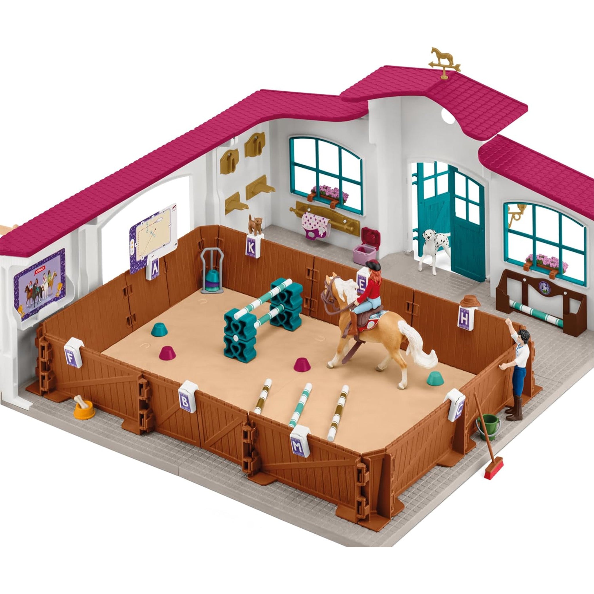 Eooerr Ree Schleich Peppertree Riding Arena – Animal Kingdoms Toy Store