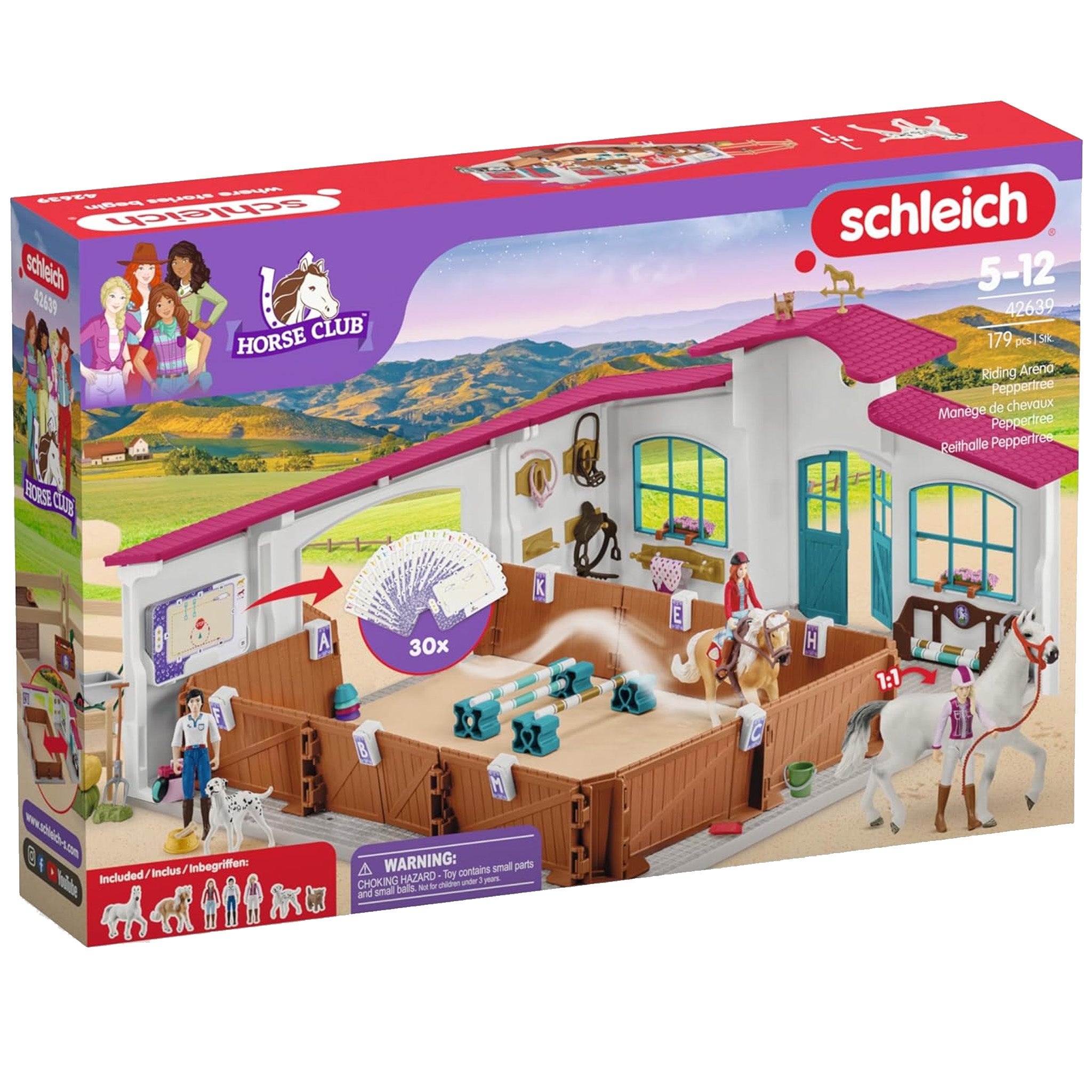 Eooerr Ree Schleich Peppertree Riding Arena – Animal Kingdoms Toy Store