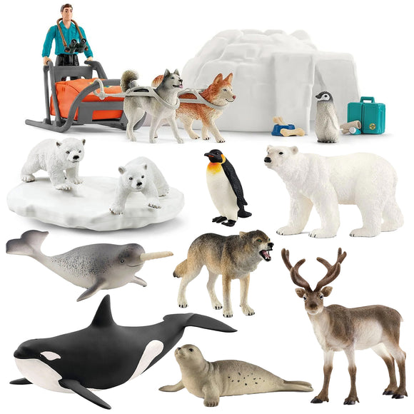 Schleich Polar Wildlife Set
