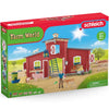 Schleich Red Barn with Animals & Accessories