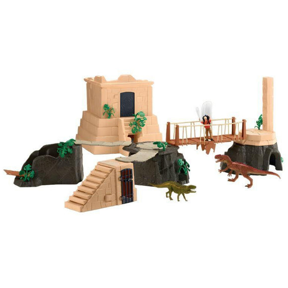 Schleich Dino Temple Conquest Mega Set