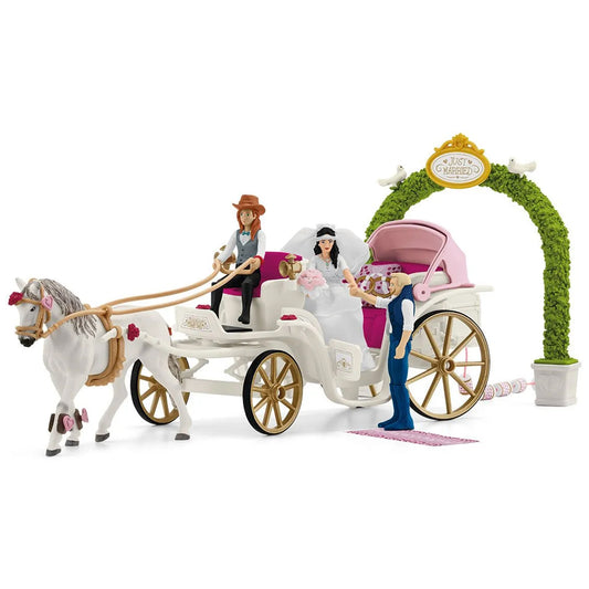 Schleich Wedding Carriage - Incomplete Set