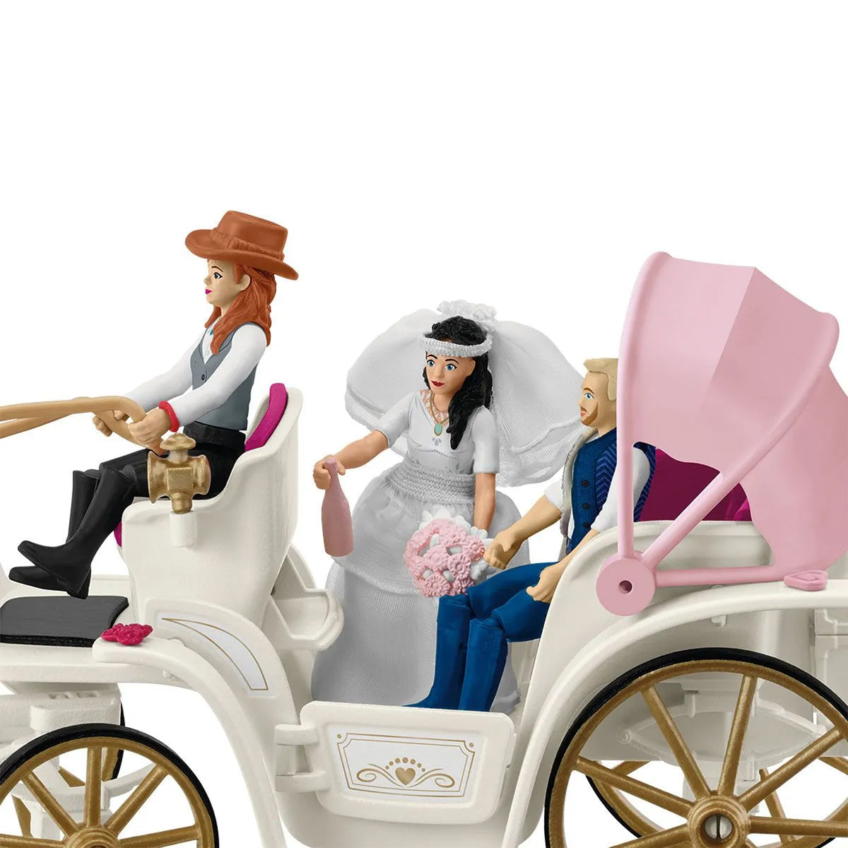 Schleich Wedding Carriage - Incomplete Set