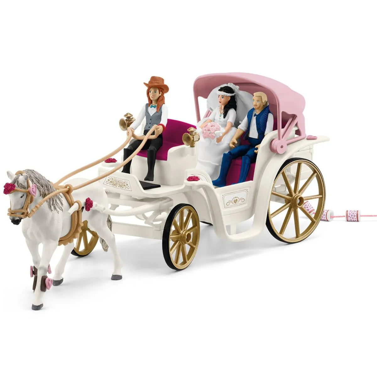 Schleich Wedding Carriage - Incomplete Set