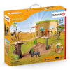 Schleich Wild Life Ranger Adventure Station-42507-Animal Kingdoms Toy Store