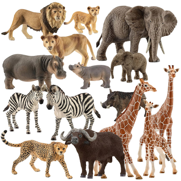 Schleich African Wildlife – 15 piece set