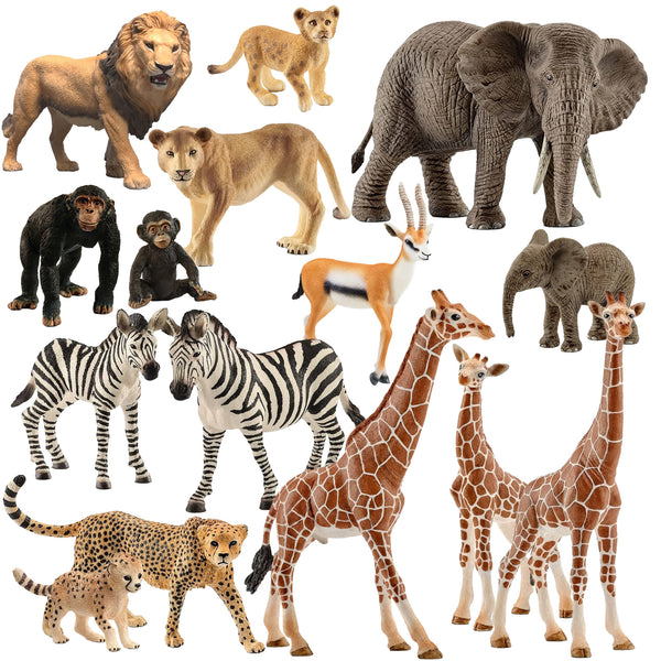 Schleich African Wildlife – 15 piece set