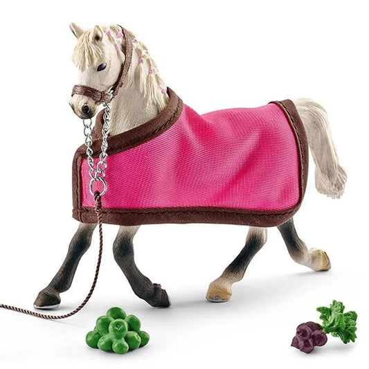 Schleich Arab Mare with Blanket