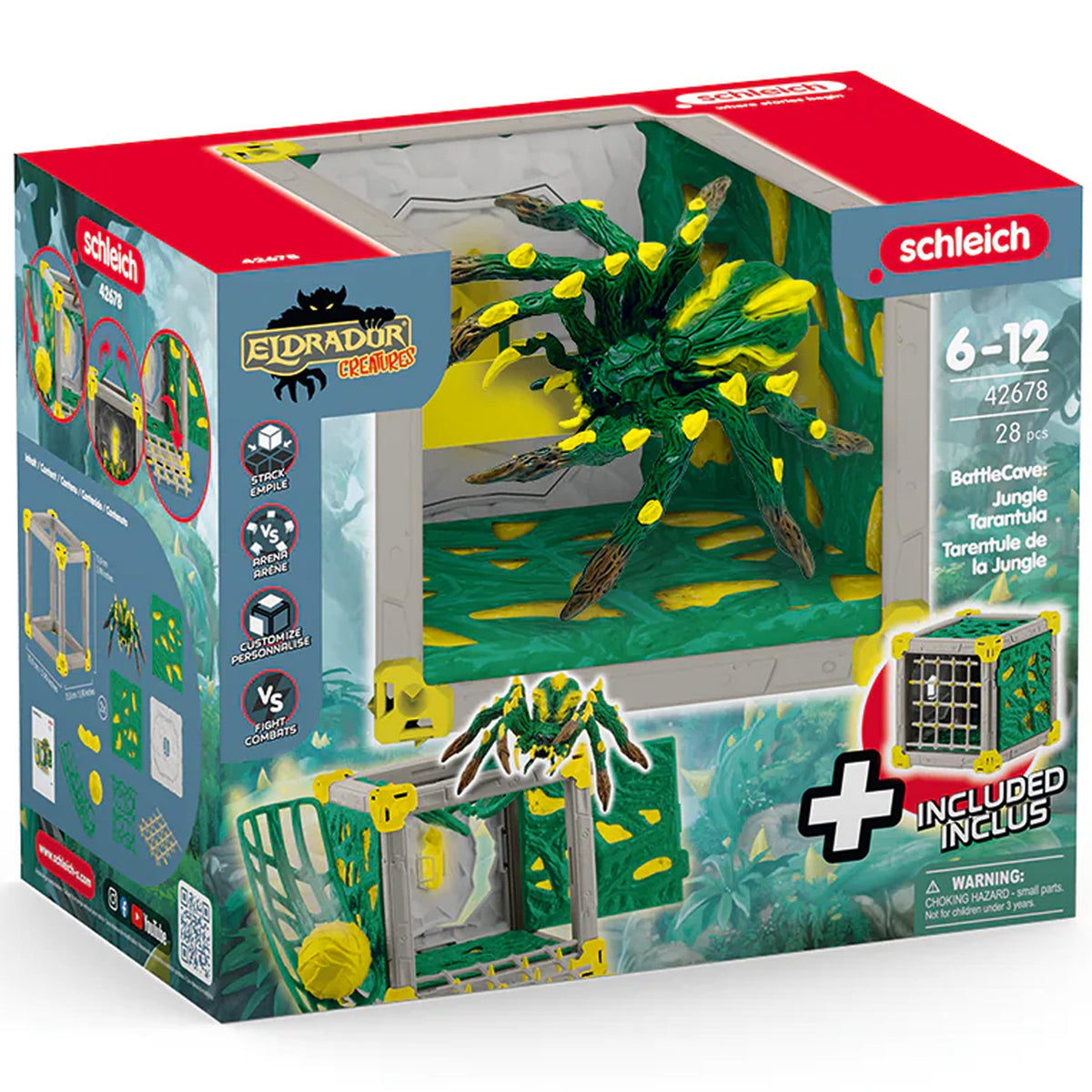Schleich BattleCave Jungle Tarantula