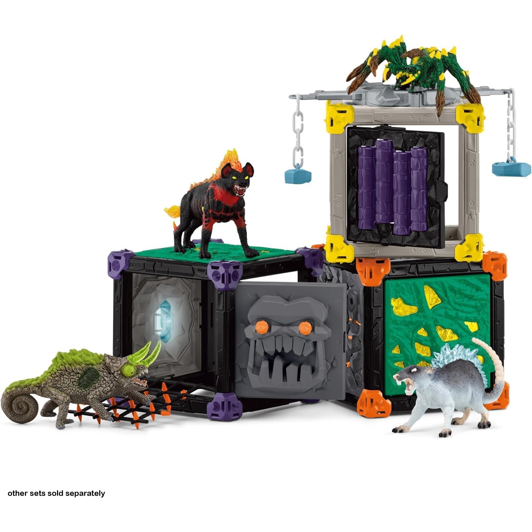BattleCave Stone Chameleon, Estensione Arena, SCHLEICH 42677 Creature Eldrador Dai 7 Anni In Su BattleCave Stone Chameleon, Estensione Arena, SCHLEICH 42677 Creature Eldrador Dai 7 Anni In Su