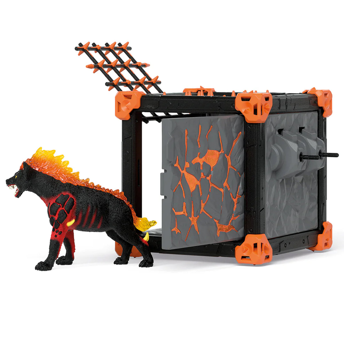 Schleich Eldrador BattleCube Lava Hyena Figure Set
