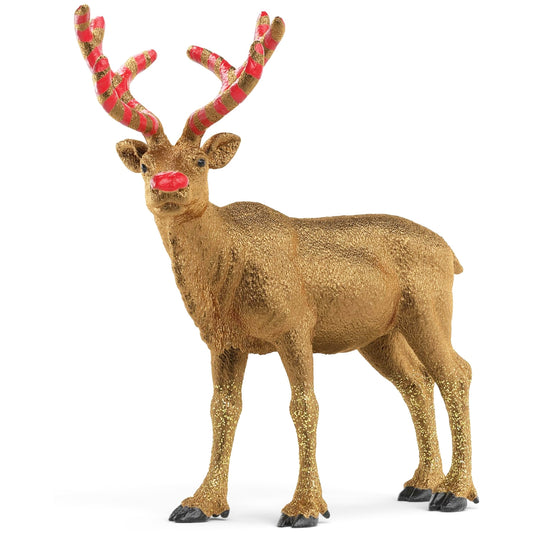 Schleich Gold Christmas Reindeer