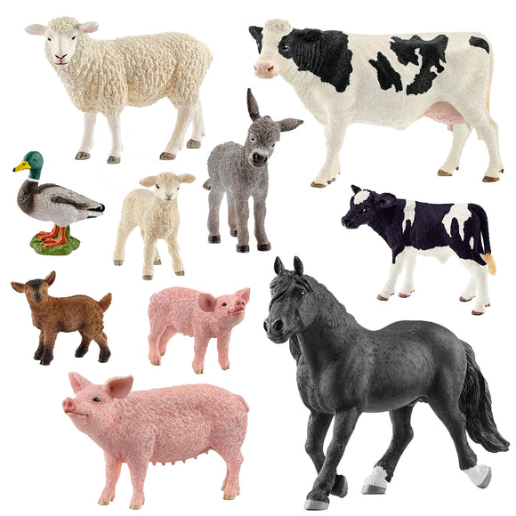 Schleich Farm Animals – 10 piece set