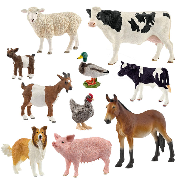 Schleich Farm Animals – 10 piece set