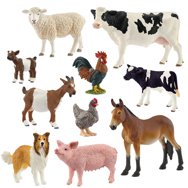 Schleich Farm Animals – 10 piece set