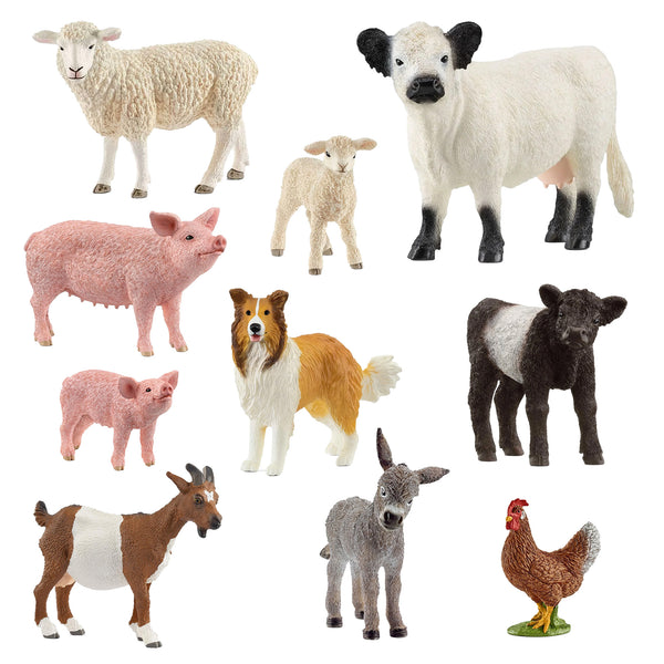 Schleich Farm Animals – 10 piece set