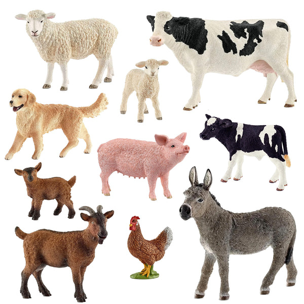 Schleich Farm Animals – 10 piece set