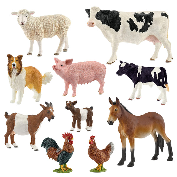 Schleich Farm Animals – 10 piece set