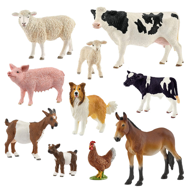 Schleich Farm Animals – 10 piece set