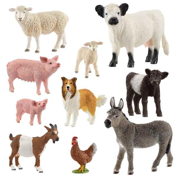 Schleich Farm Animals – 10 piece set