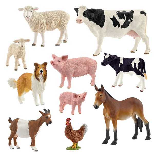 Schleich Farm Animals – 10 piece set