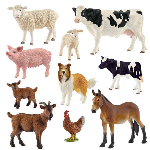 Schleich Farm Animals – 10 piece set
