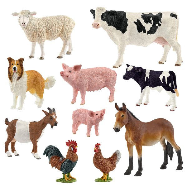 Schleich Farm Animals – 10 piece set