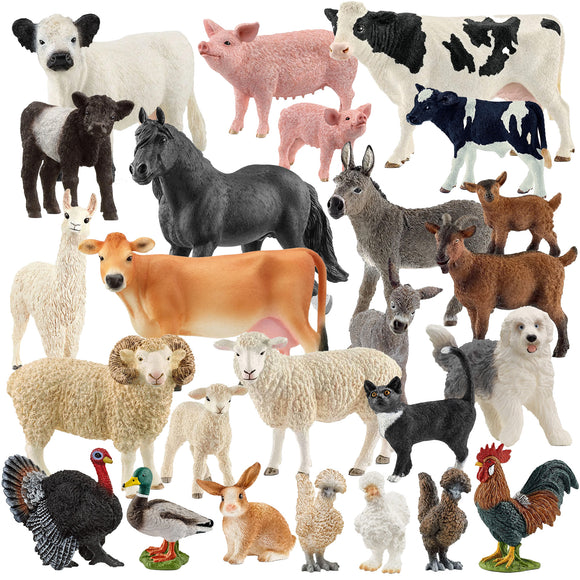 Schleich Farm Animals – 25 piece set