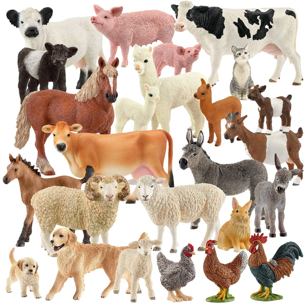 Schleich Farm Animals – 25 piece set
