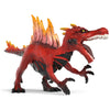 Schleich Fire Saurian vs Jungle Lizard