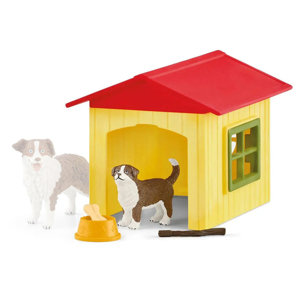 Schleich Friendly Dog House - Incomplete Set