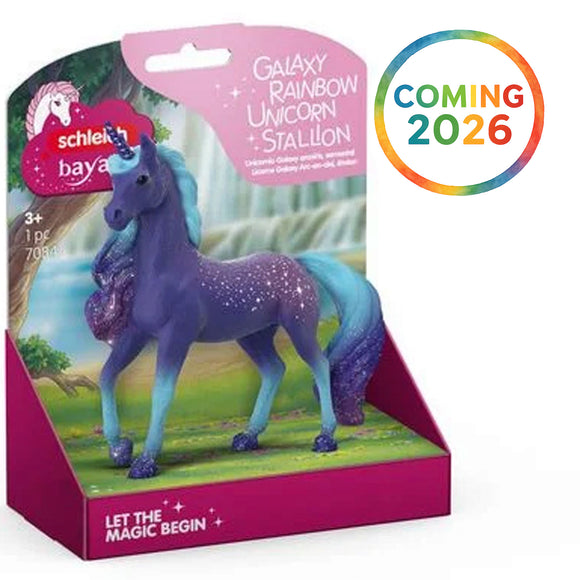Schleich Galaxy Rainbow Unicorn Stallion