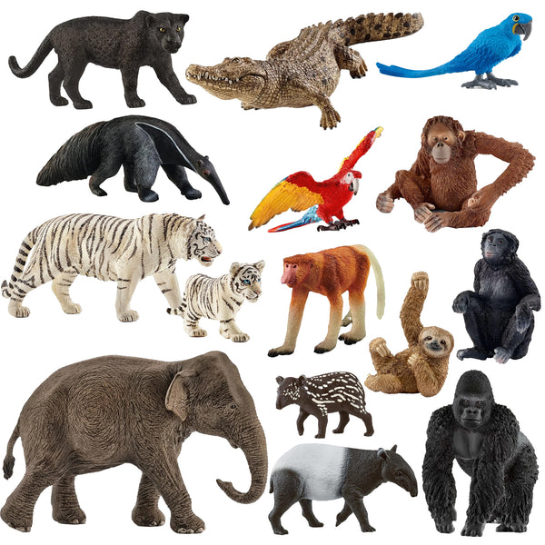 Schleich Jungle Animals – 15 piece set