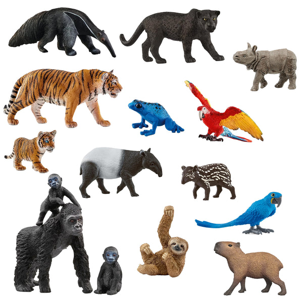 Schleich Jungle Animals – 15 piece set