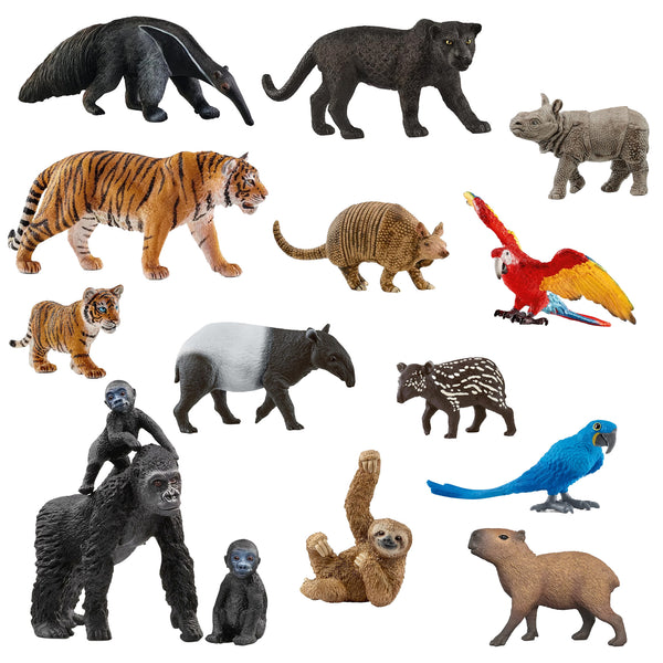 Schleich Jungle Animals – 15 piece set