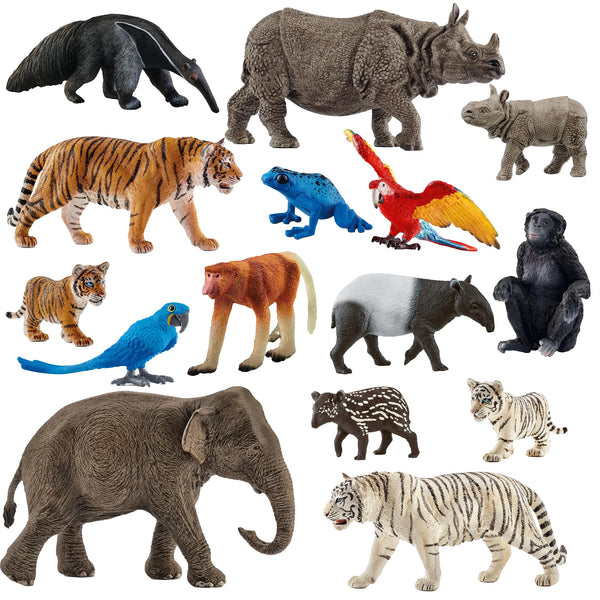 Schleich Jungle Animals – 15 piece set