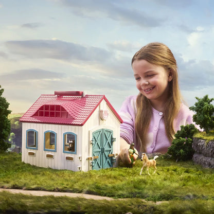 Schleich Little Horseshoe Open Stable