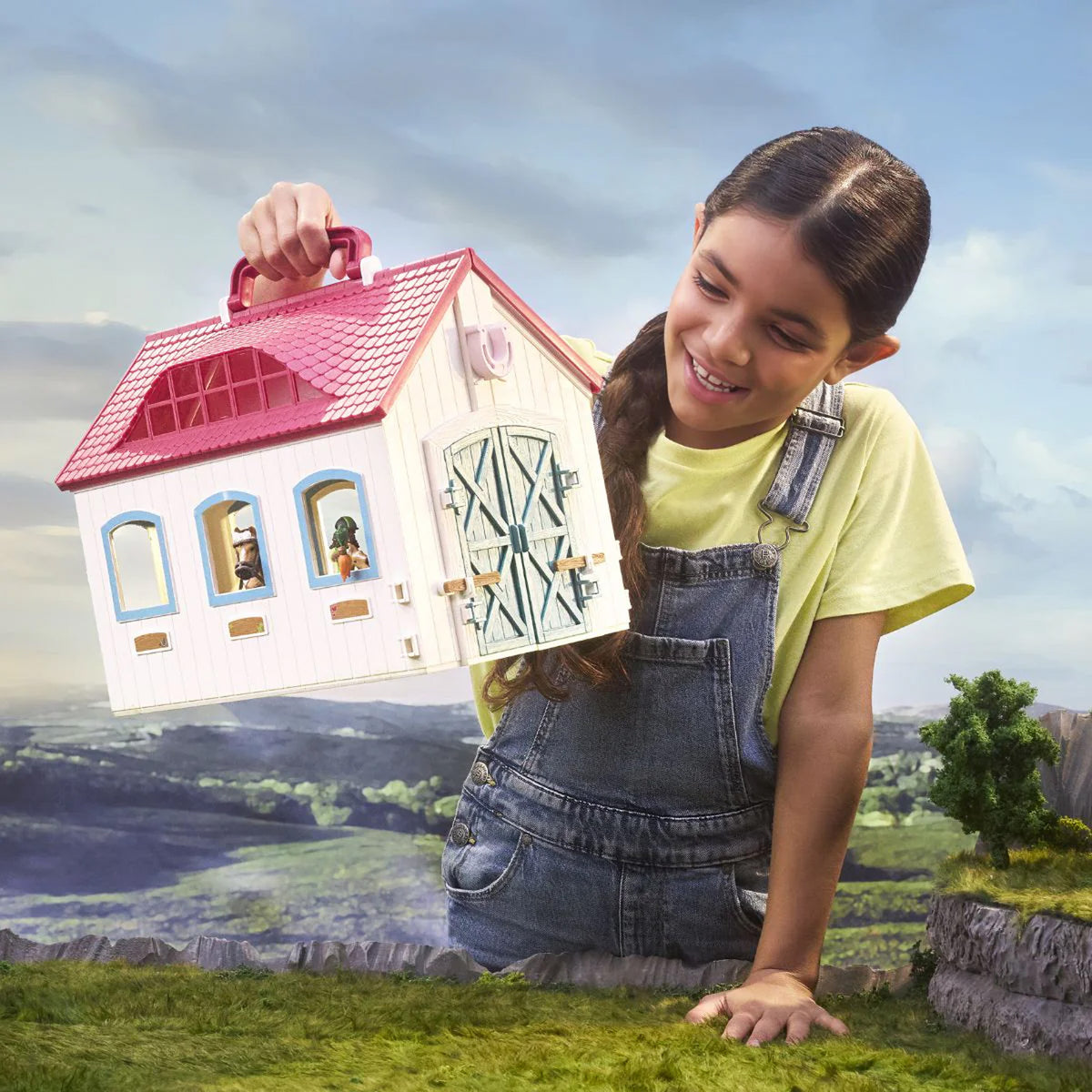 Schleich Little Horseshoe Open Stable