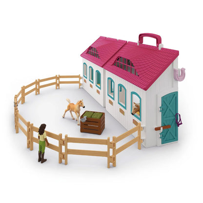 Schleich Little Horseshoe Open Stable